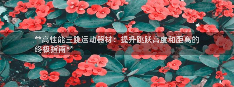 意昂体育3招商电话是多少啊：**高性能三跳运动器材：