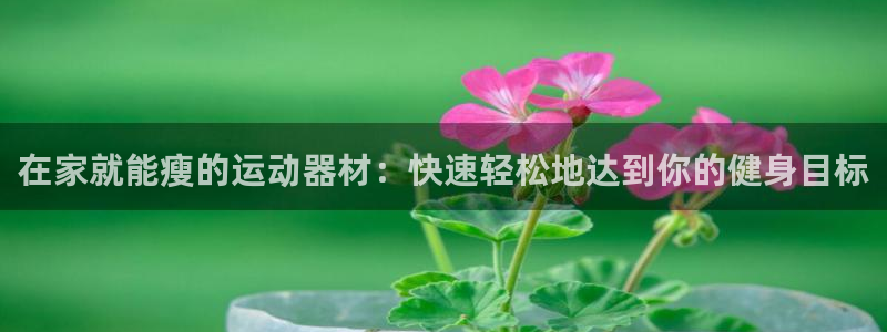 意昂体育3招商电话号码是多少号：在家就能瘦的运动器材