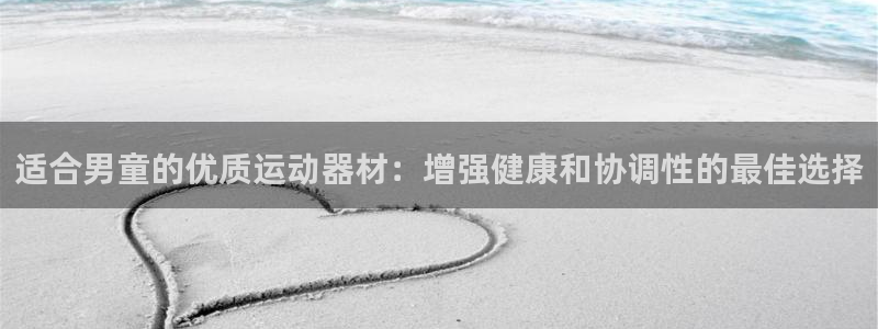 意昂体育3招商电话地址是多少：适合男童的优质运动器材
