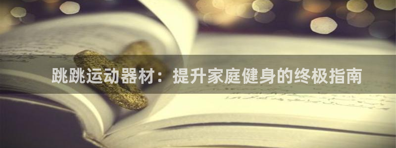 德国意昂3集团：    跳跳运动器材：提升家庭健身的