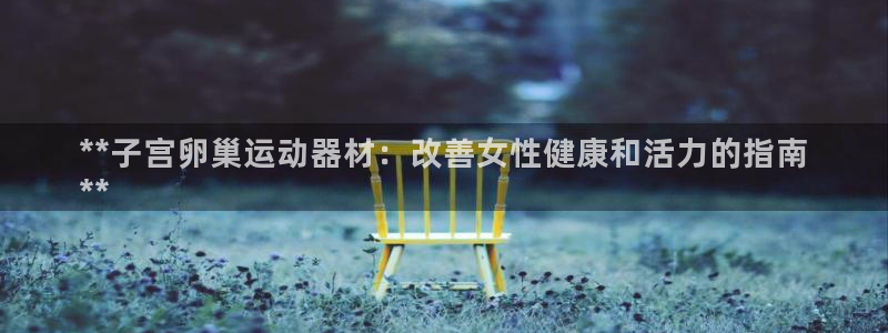 意昂3科技：**子宫卵巢运动器材：改善女性健康和活力
